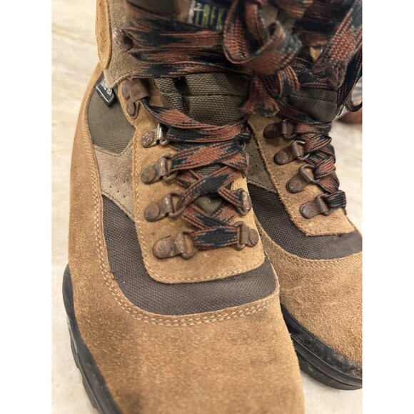 Vintage Tecnica Trekking Hiking Boots - Suede Leather Gore-Tex - Size 8.5 Mens - Picture 4 of 16